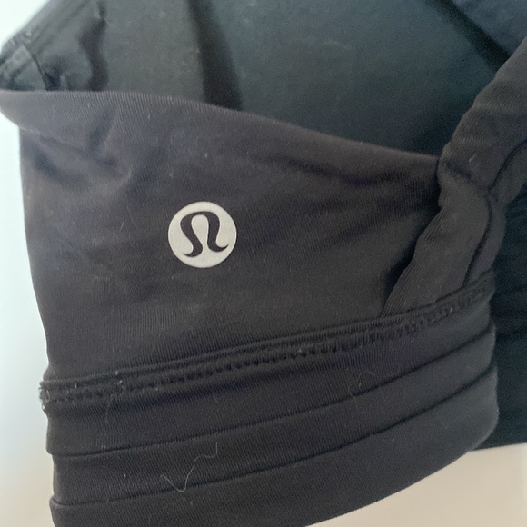 Lululemon Black Sports Bra Size 8 - Picture 3 of 5